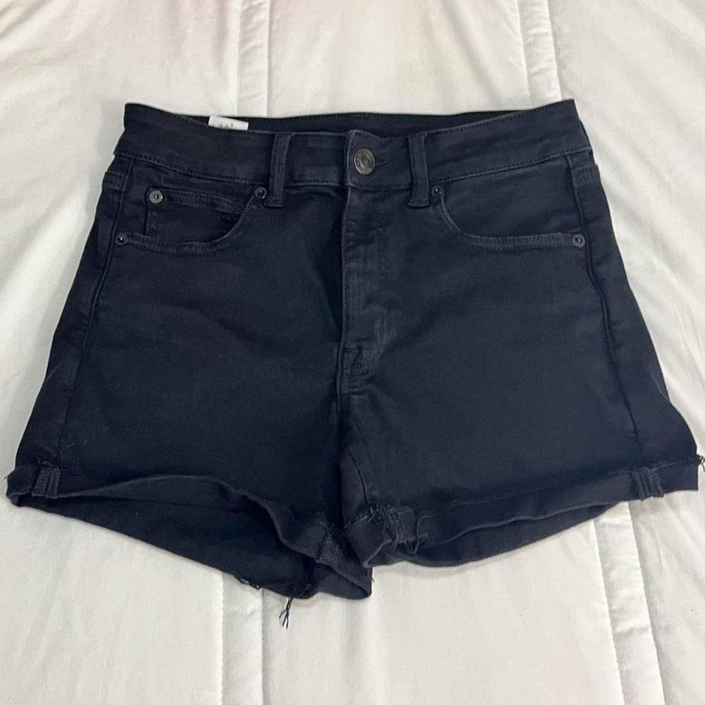 American Eagle Outfitters Black Jean Shorts